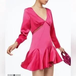 H&M Vibrant Pink Mini Dress
